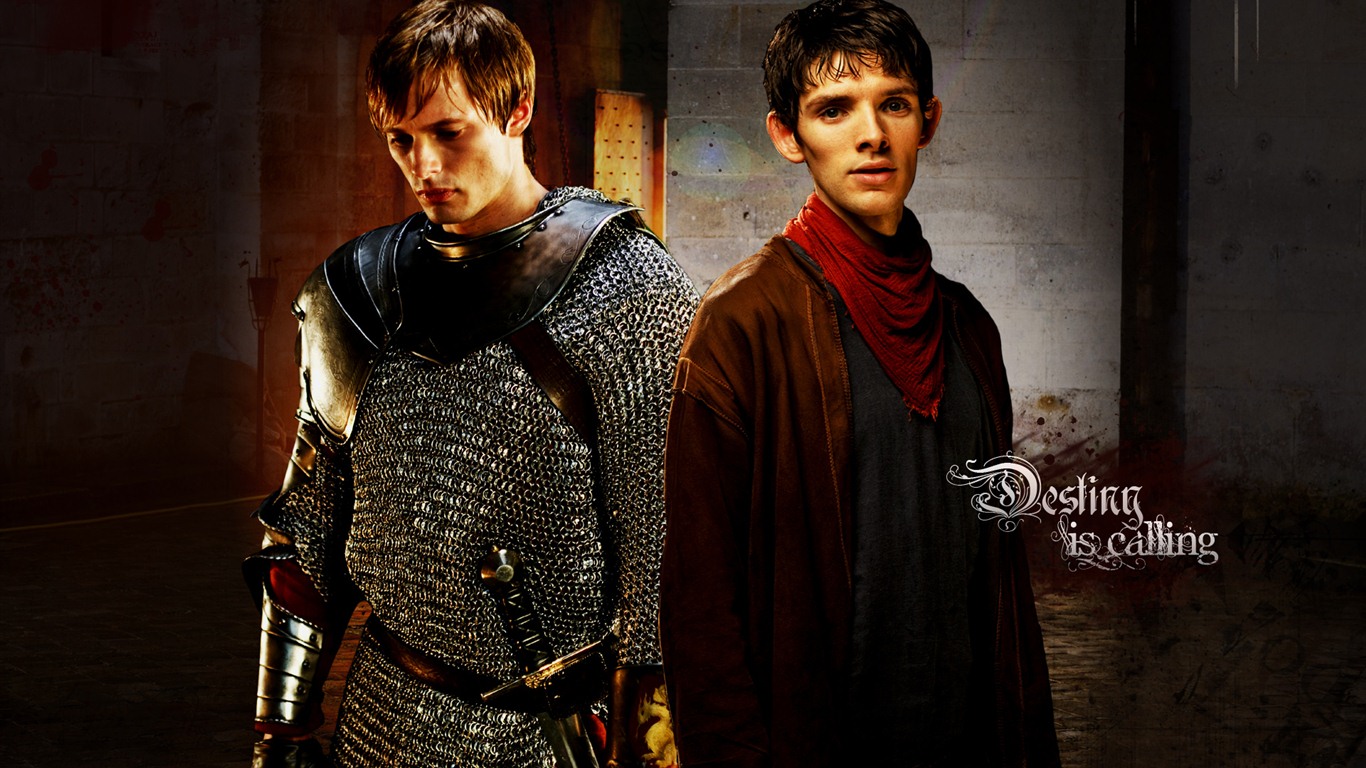 Merlin TV Series 梅林传奇 电视连续剧 高清壁纸20 - 1366x768