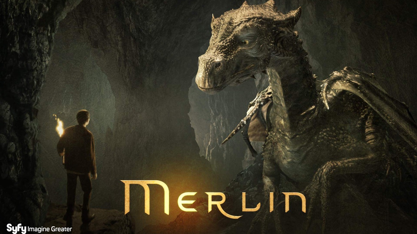 Merlin TV seriál HD tapety na plochu #31 - 1366x768