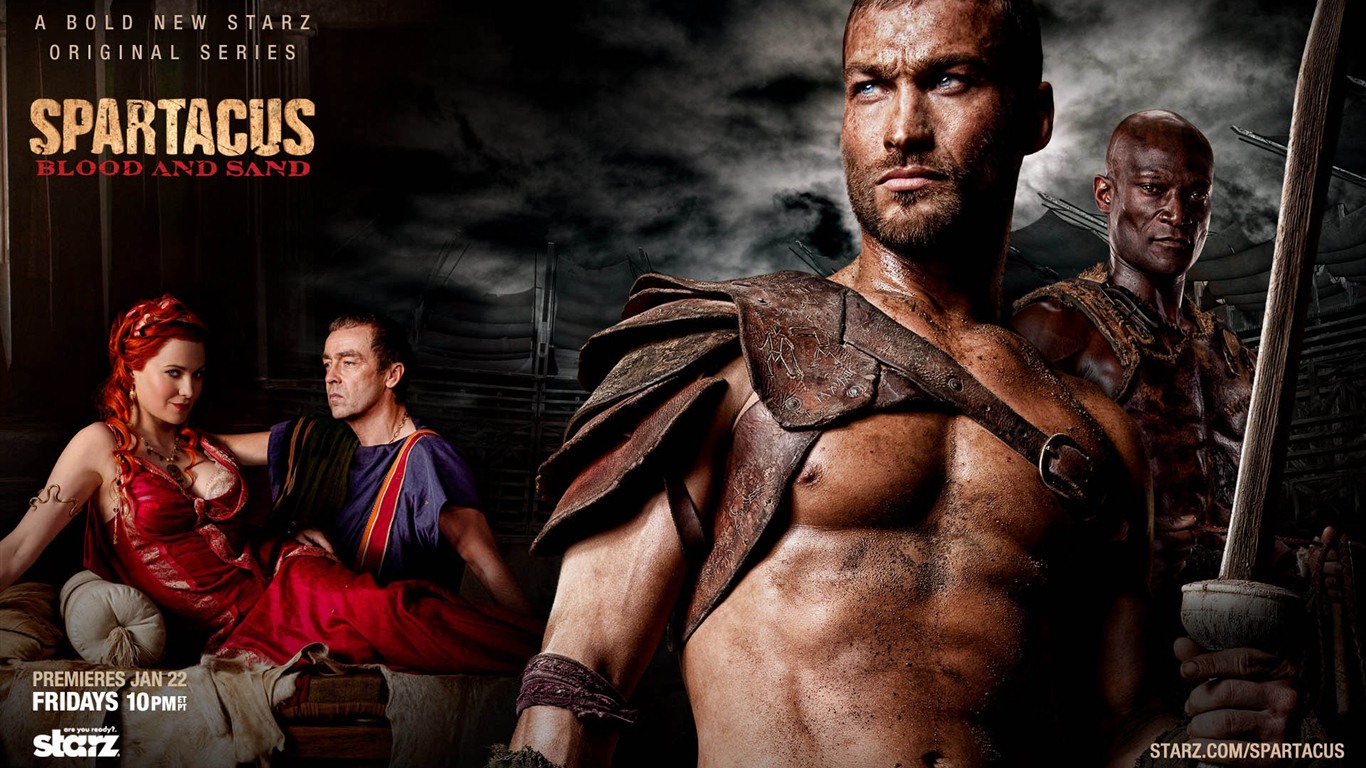 Spartacus: Blood and Sand 斯巴达克斯：血与沙 高清壁纸7 - 1366x768