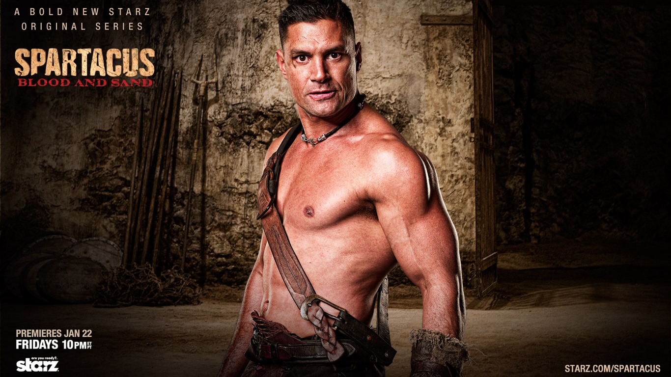 Spartacus: Blood and Sand HD wallpapers #8 - 1366x768