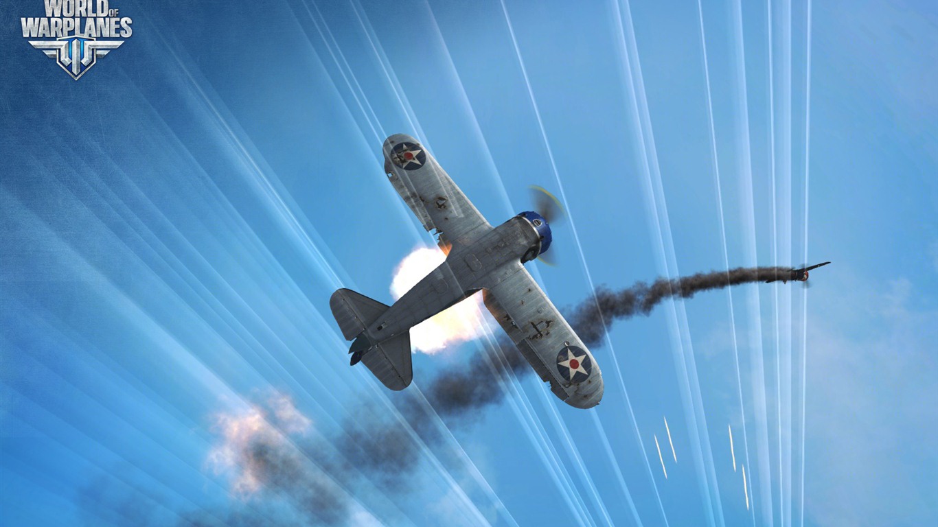 World of Warplanes game wallpapers #10 - 1366x768