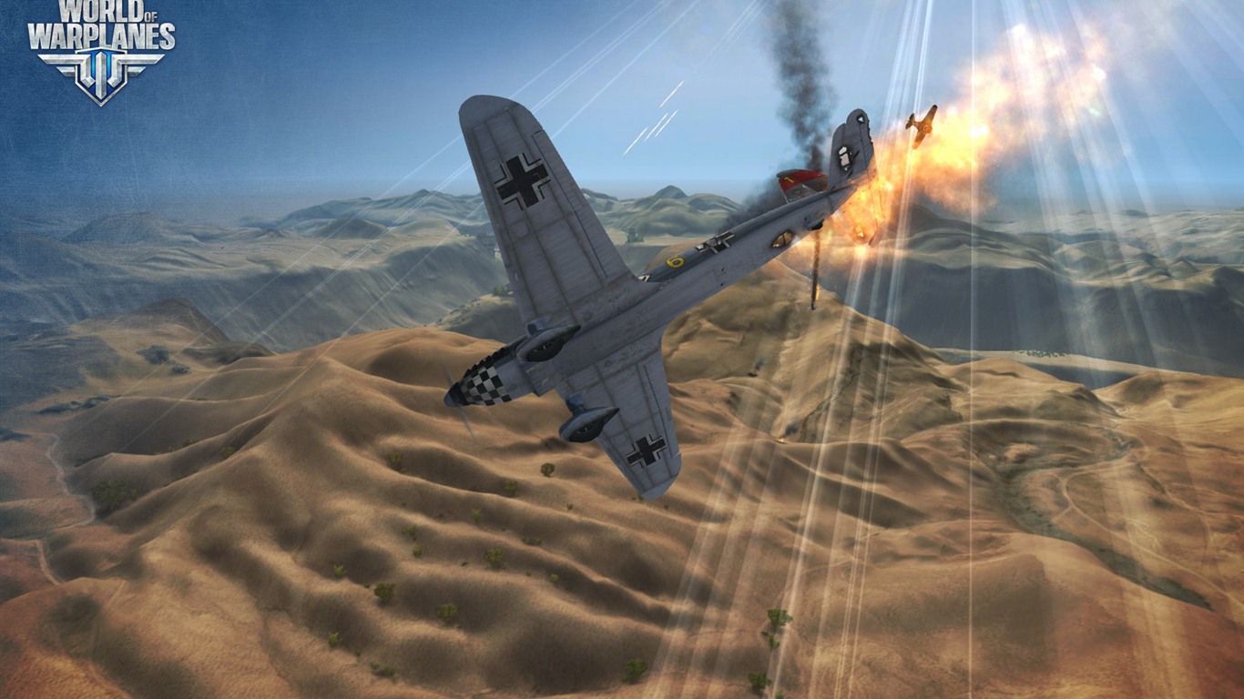 World of Warplanes Game Wallpapers #11 - 1366x768