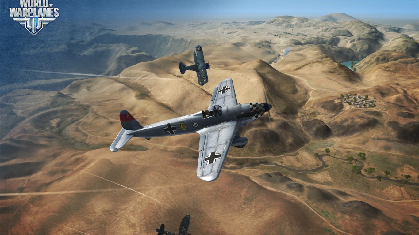World of Warplanes 战机世界 游戏壁纸12 - 1366x768