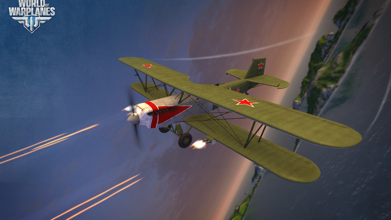 Mondiale d'avions de guerre fonds d'écran de jeu #17 - 1366x768