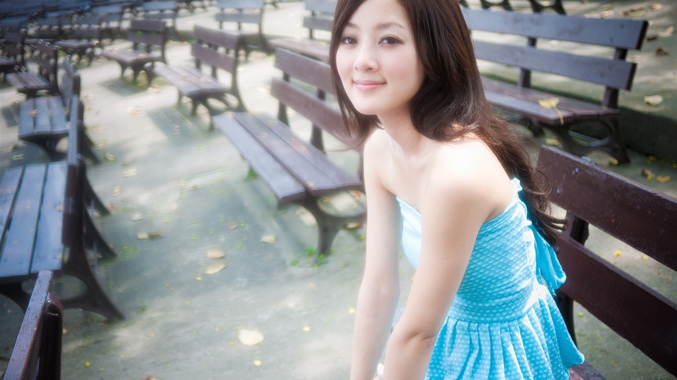 Fondos de pantalla de frutas de Taiwan Beautiful Girl (10) #6 - 1366x768
