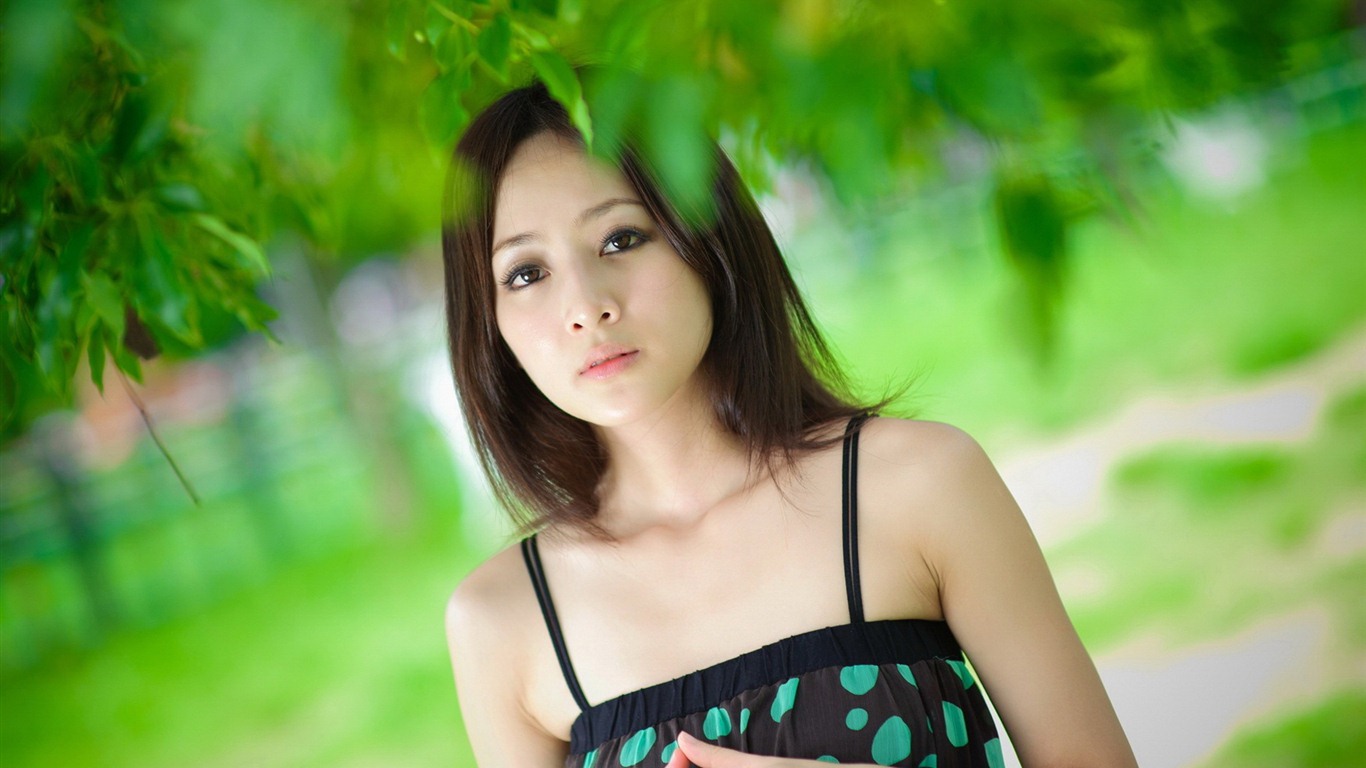 대만 과일 소녀 아름다운 월페이퍼 (11) #13 - 1366x768