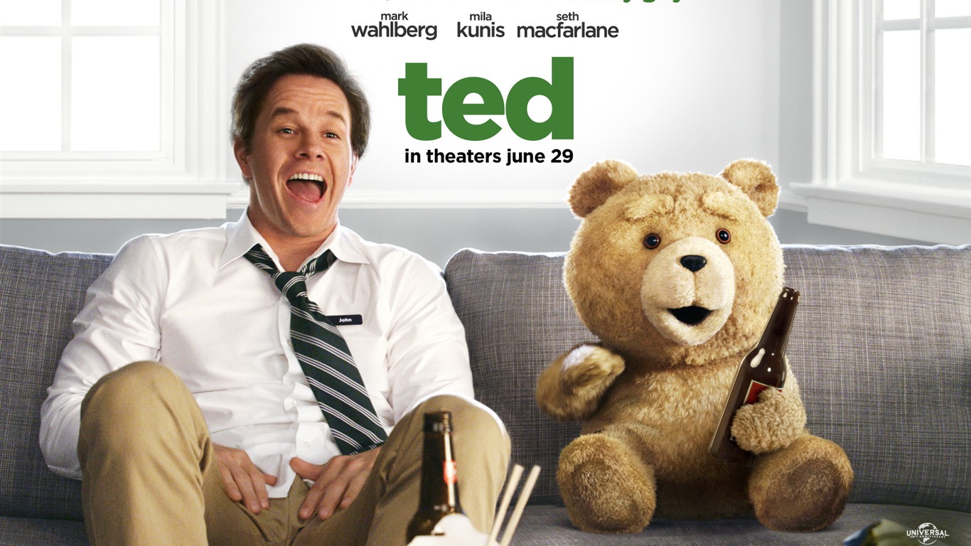 Тед 2012 обои HD фильмов #1 - 1366x768