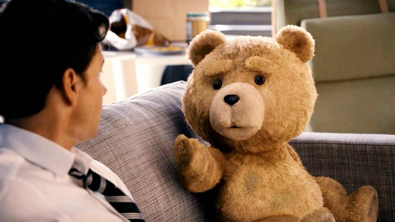 Ted 2012 泰迪熊2012 高清壁纸8 - 1366x768