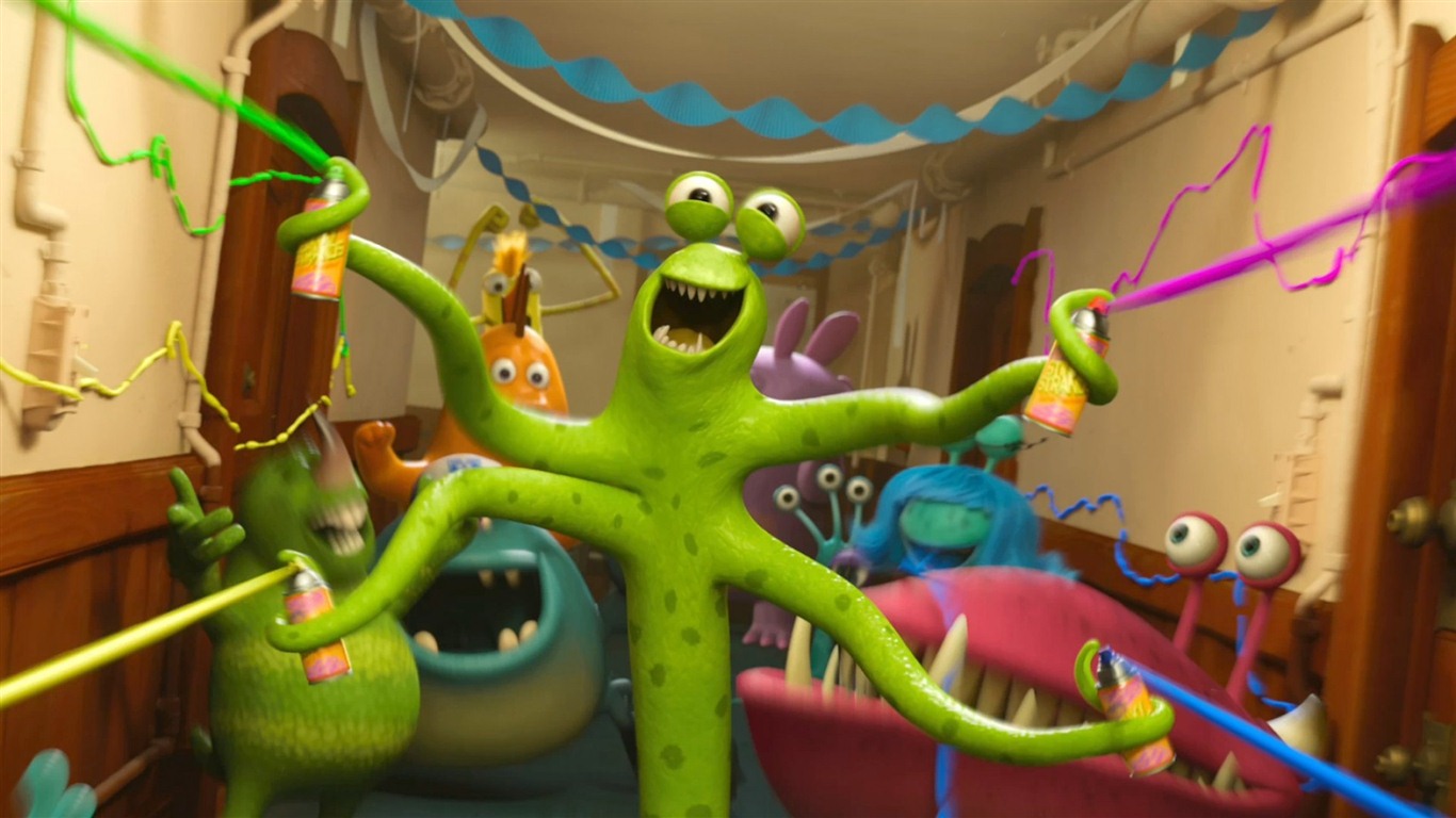 Monsters University HD wallpapers #10 - 1366x768
