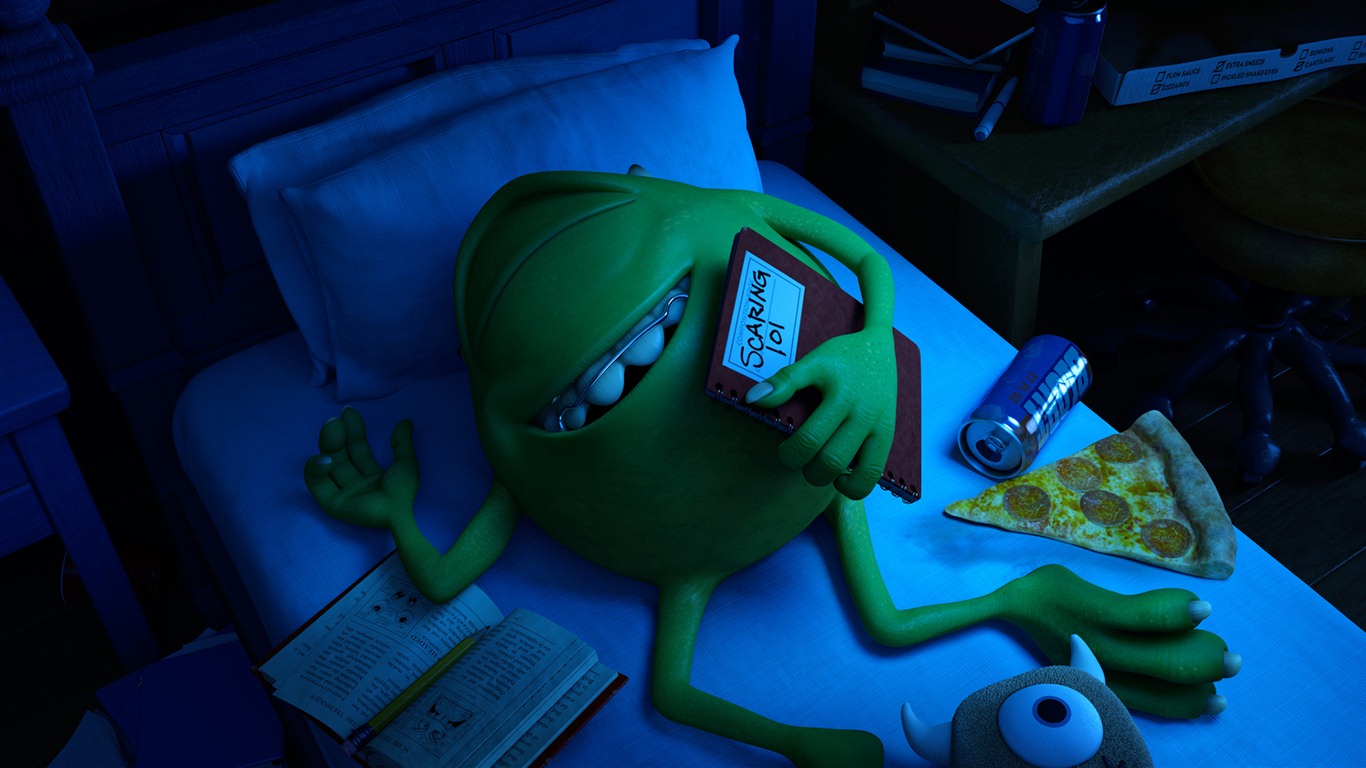 Monsters University HD wallpapers #13 - 1366x768