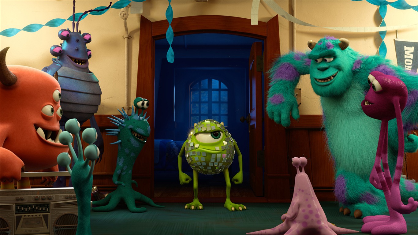 Monsters University HD wallpapers #14 - 1366x768
