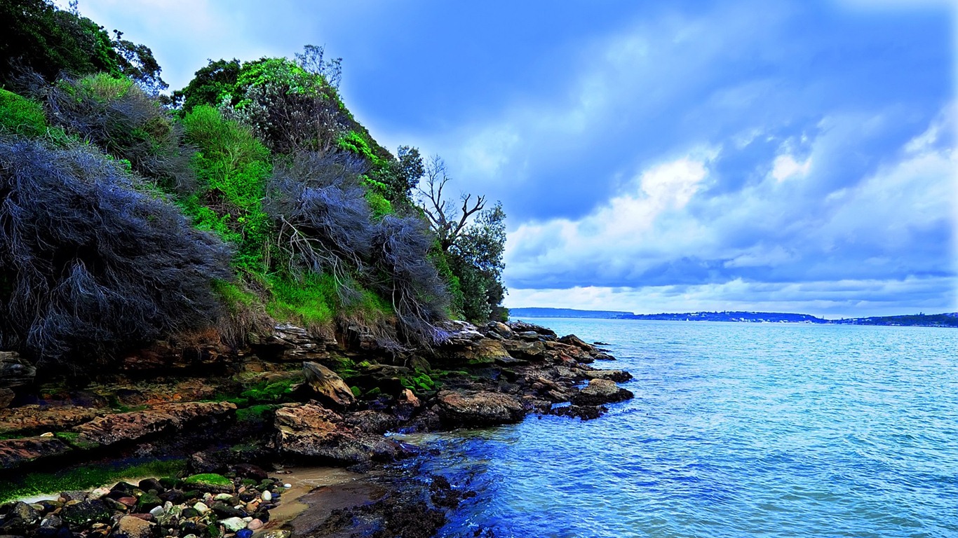 Красивые пейзажи Австралии обои HD #17 - 1366x768