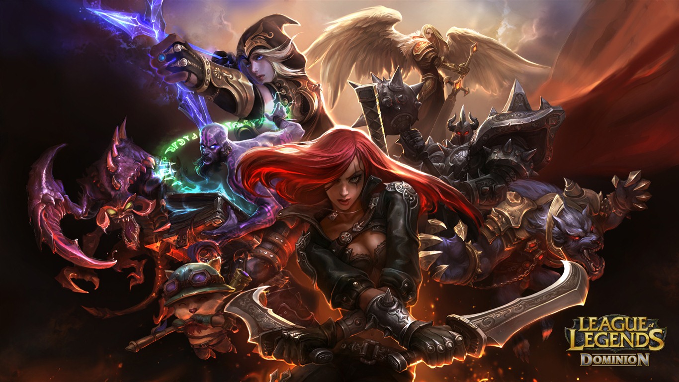 League of Legends hry HD wallpapers #9 - 1366x768