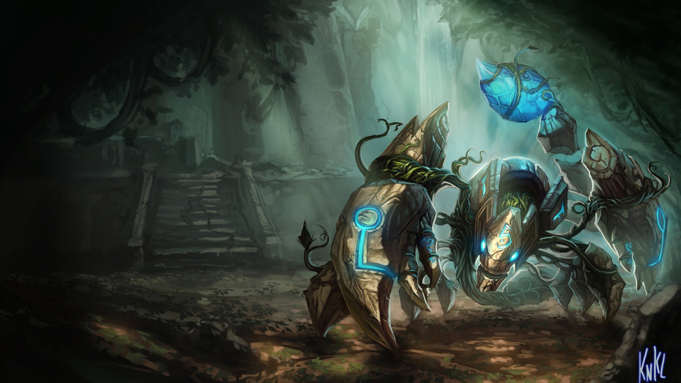 League of Legends hry HD wallpapers #10 - 1366x768