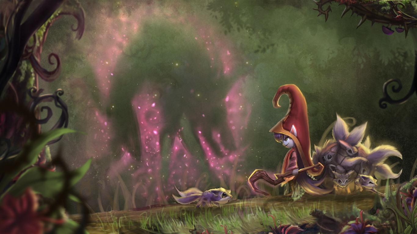 League of Legends hry HD wallpapers #17 - 1366x768