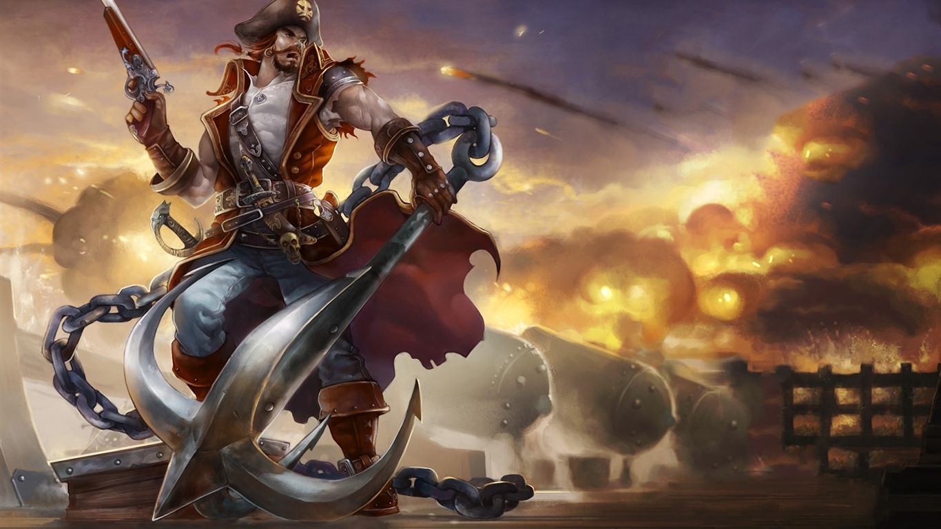 League of Legends hry HD wallpapers #18 - 1366x768