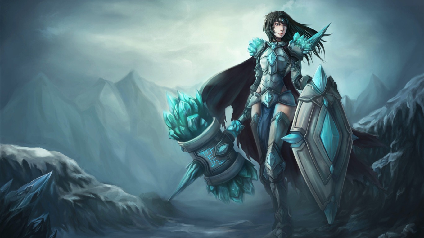 League of Legends schönes Mädchen Wallpaper #10 - 1366x768