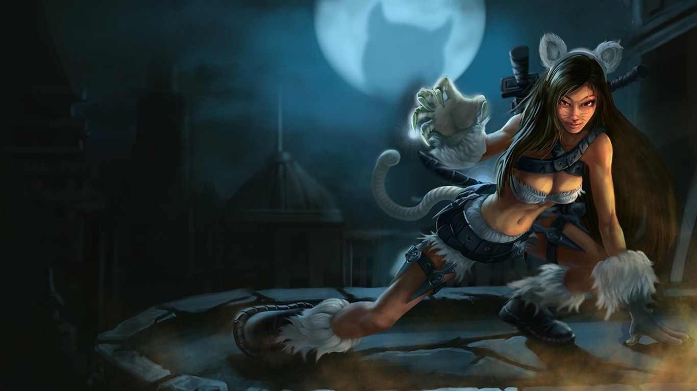 League of Legends schönes Mädchen Wallpaper #13 - 1366x768