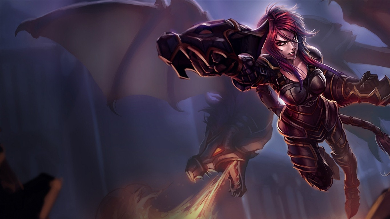 League of Legends beautiful girl wallpapers #17 - 1366x768