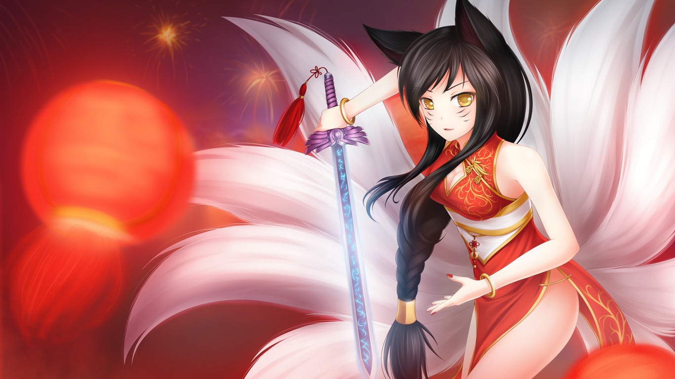 League of Legends beautiful girl wallpapers #20 - 1366x768