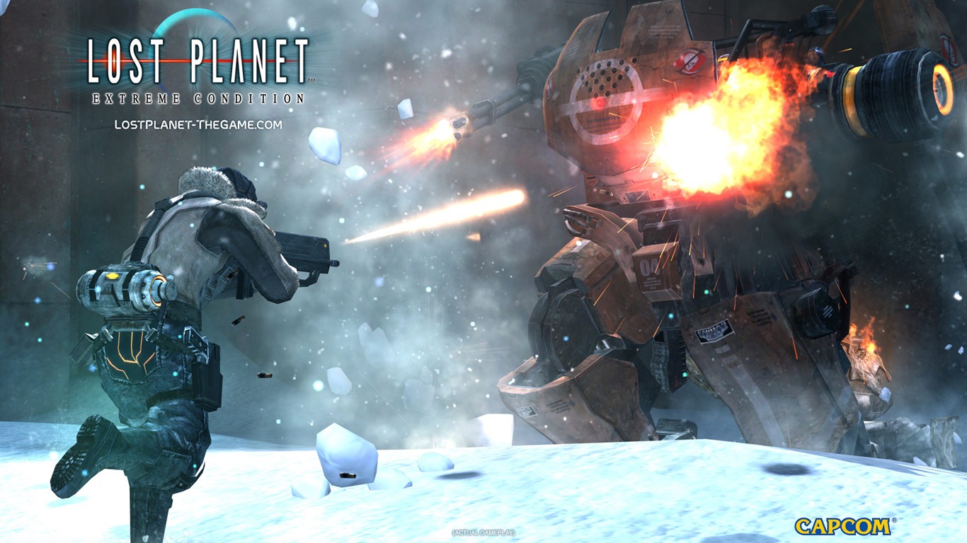 Lost Planet: Extreme Condition HD wallpapers #8 - 1366x768