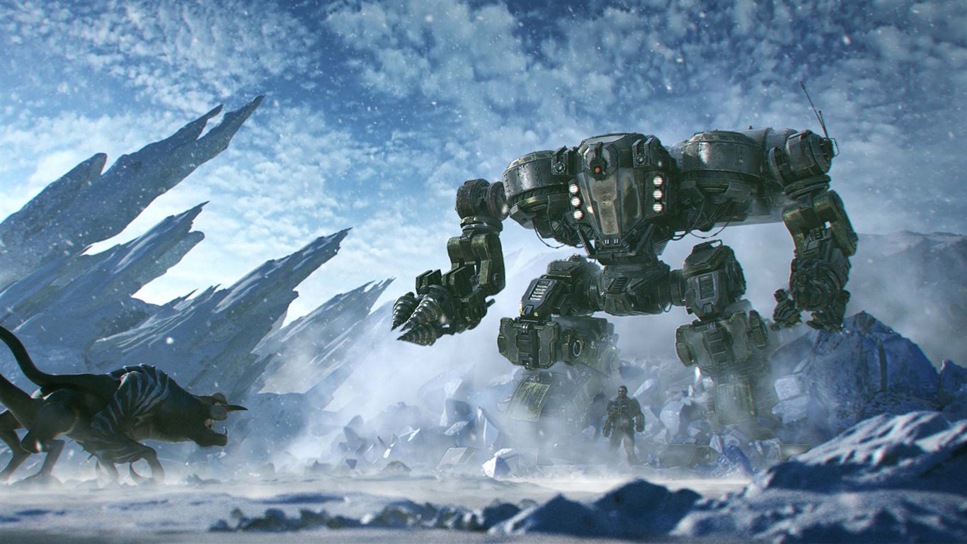 Lost Planet: Extreme Condition HD wallpapers #18 - 1366x768
