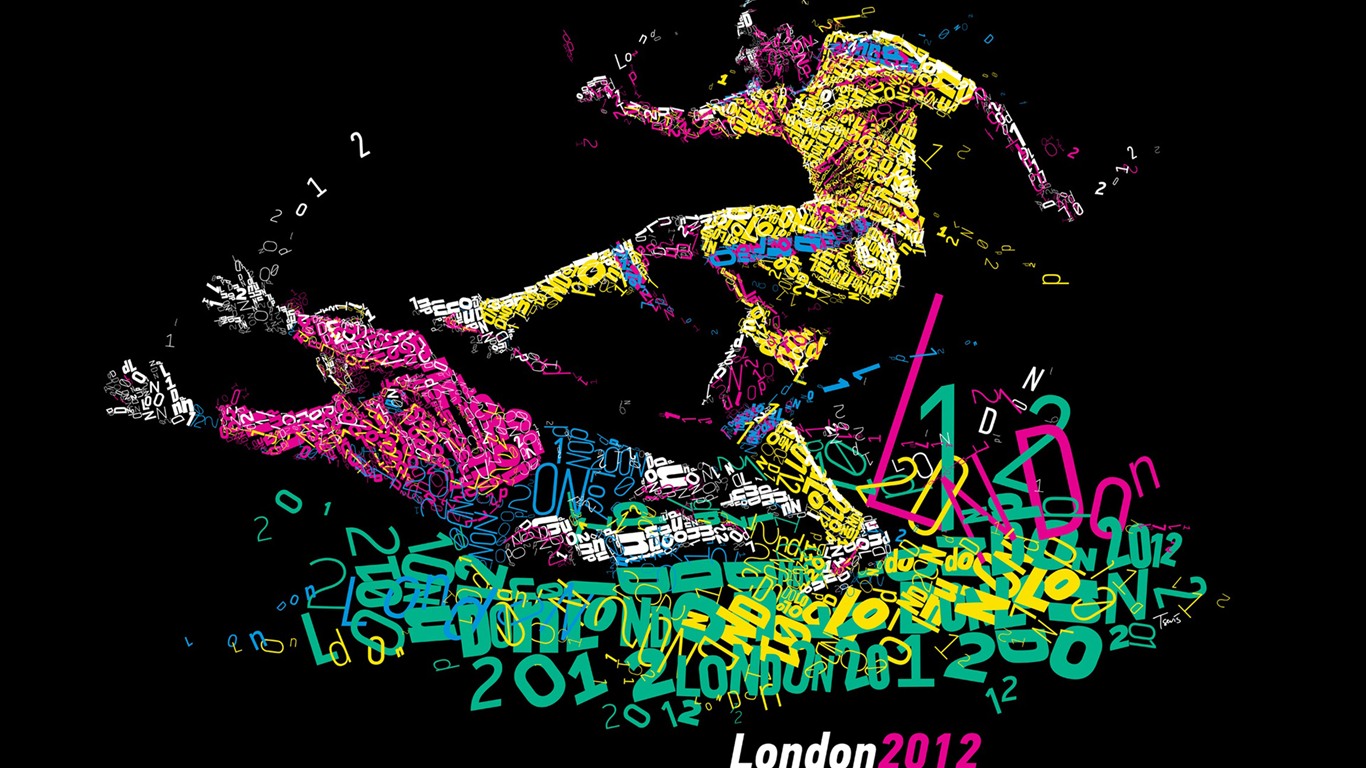 Londýn 2012 olympijských téma Tapety na plochu (1) #22 - 1366x768