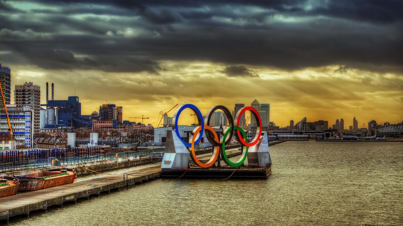 Londýn 2012 olympijských téma Tapety na plochu (2) #11 - 1366x768