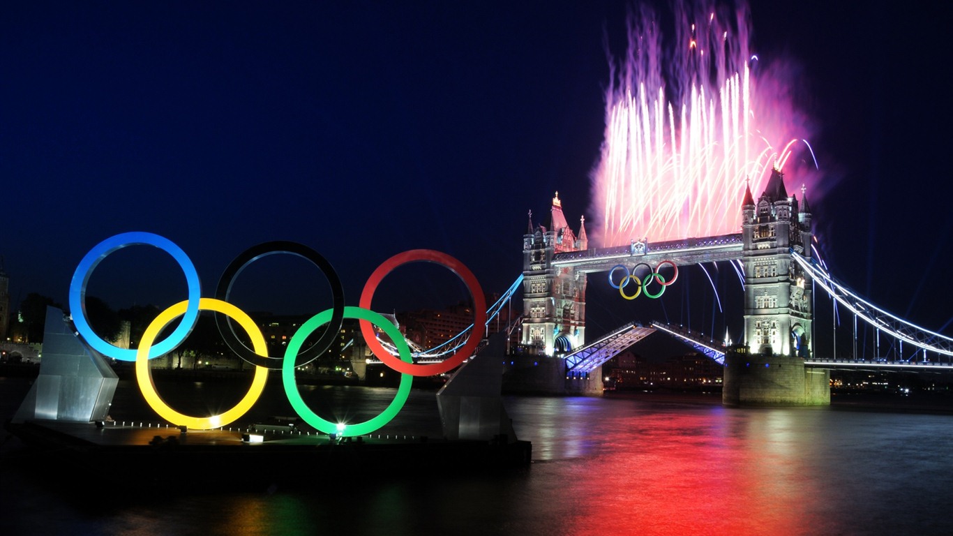 Londýn 2012 olympijských téma Tapety na plochu (2) #18 - 1366x768