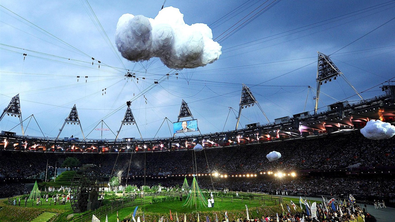 Londýn 2012 olympijských téma Tapety na plochu (2) #28 - 1366x768