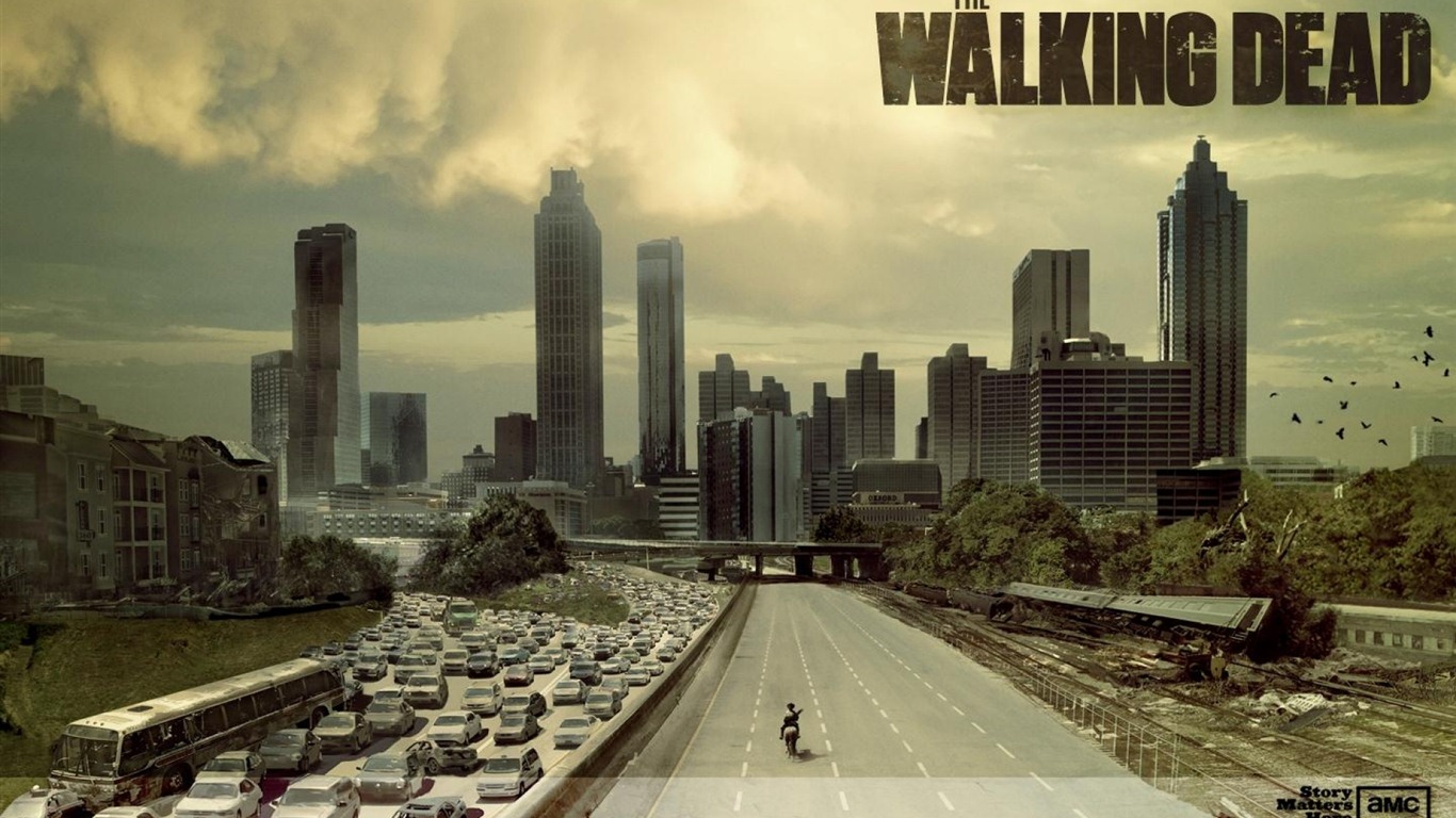 The Walking Dead обои HD #5 - 1366x768