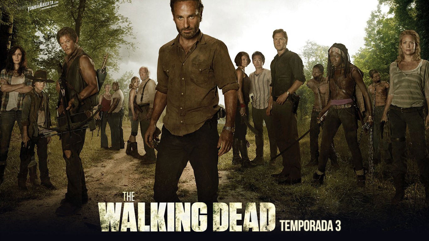 The Walking Dead обои HD #7 - 1366x768