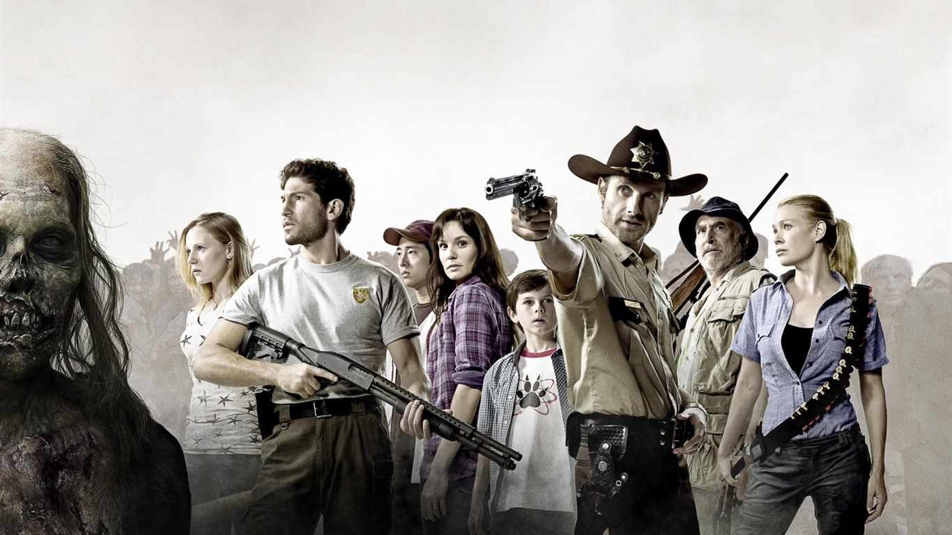 Los fondos de pantalla de alta definición Walking Dead #14 - 1366x768