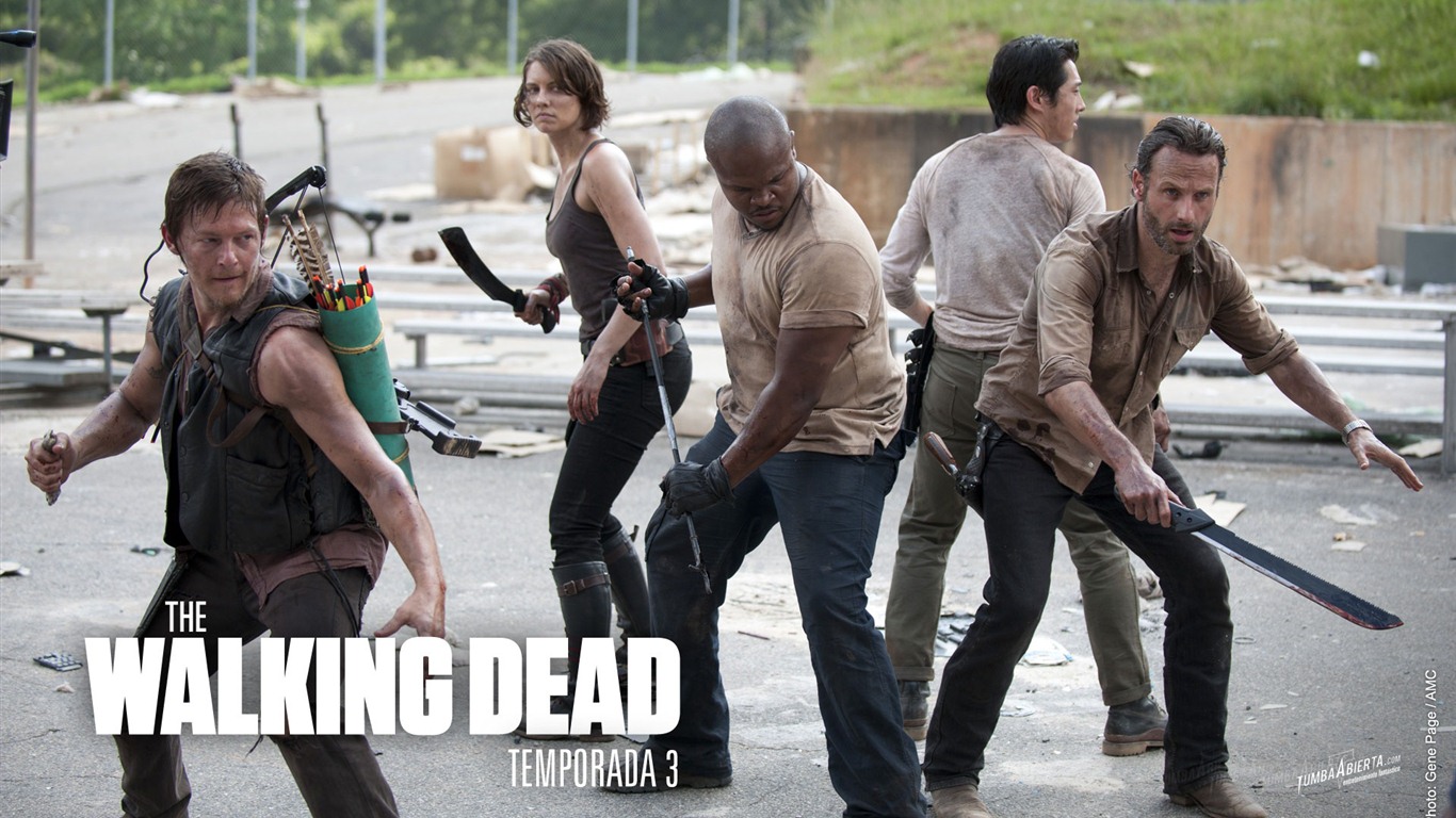 The Walking Dead обои HD #16 - 1366x768