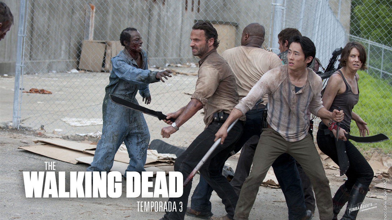 The Walking Dead обои HD #17 - 1366x768