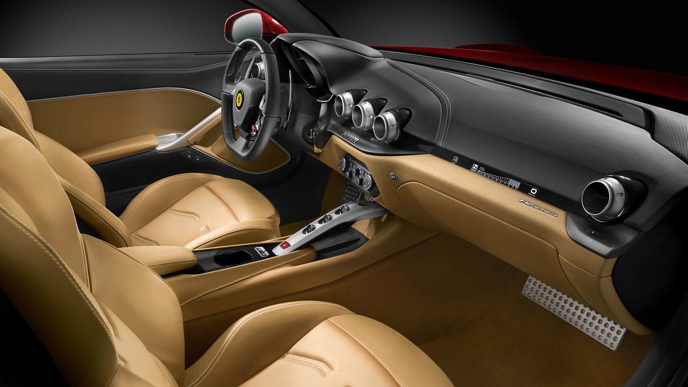 2012 페라리 F12 Berlinetta HD 배경 화면 #6 - 1366x768