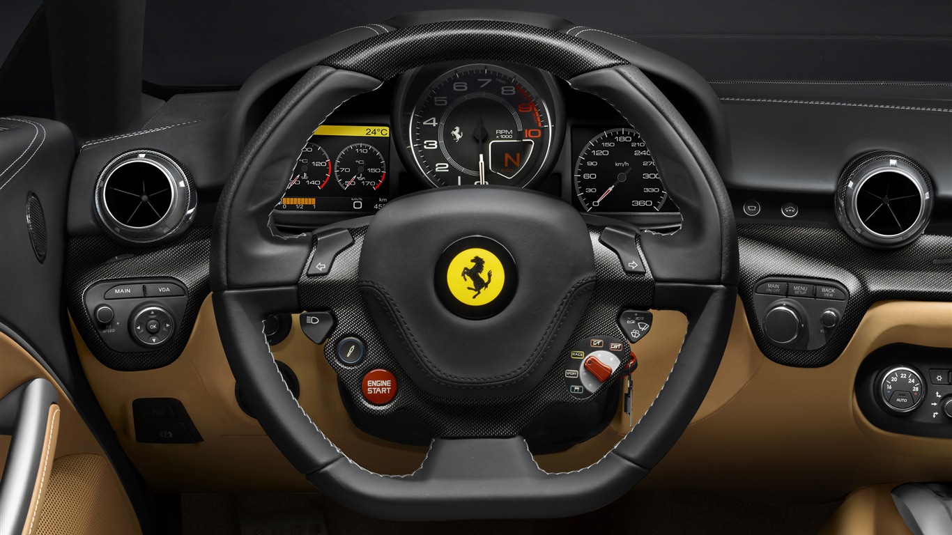 2012 Ferrari F12 Berlinetta HD обои #7 - 1366x768