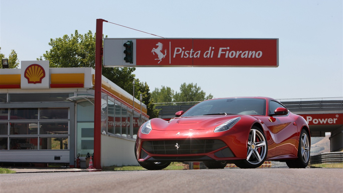 2012 Ferrari F12 Berlinetta HD обои #13 - 1366x768