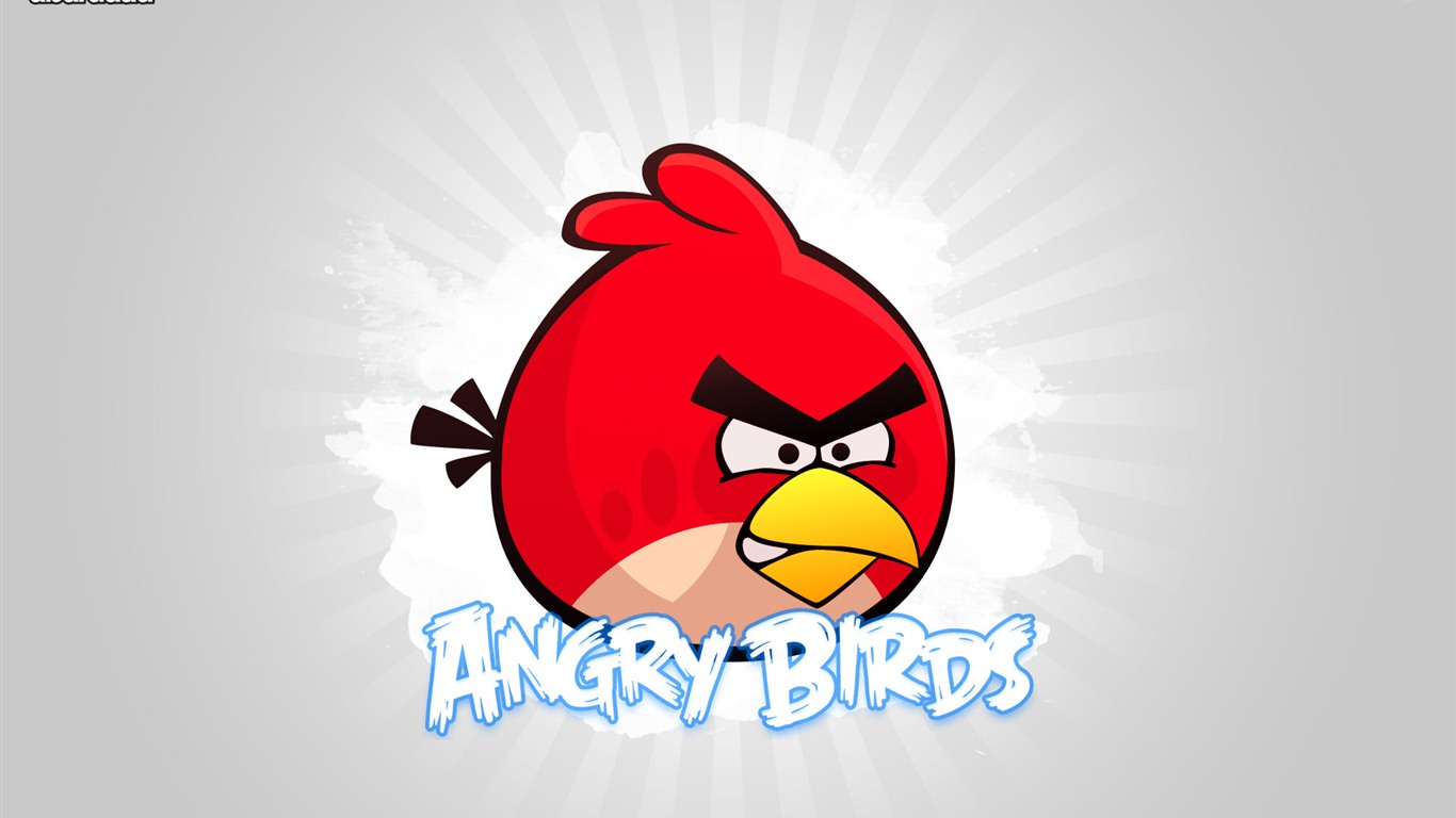 Angry Birds 愤怒的小鸟 游戏壁纸3 - 1366x768