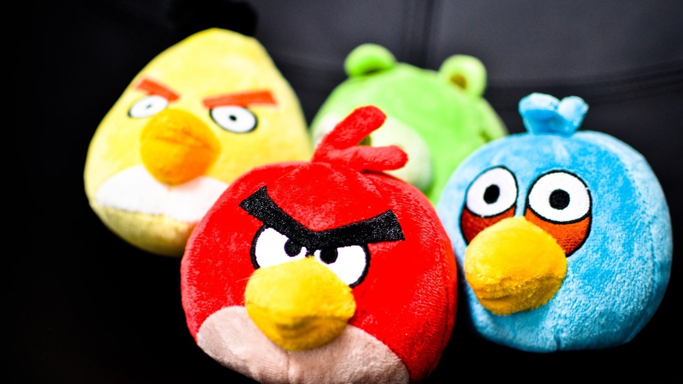 Angry Birds Game Wallpapers #16 - 1366x768