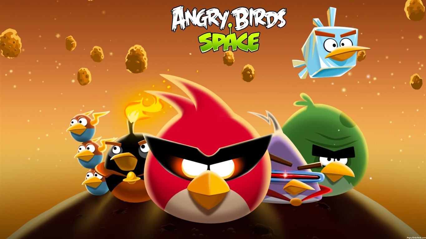 Angry Birds fonds d'écran de jeux #20 - 1366x768