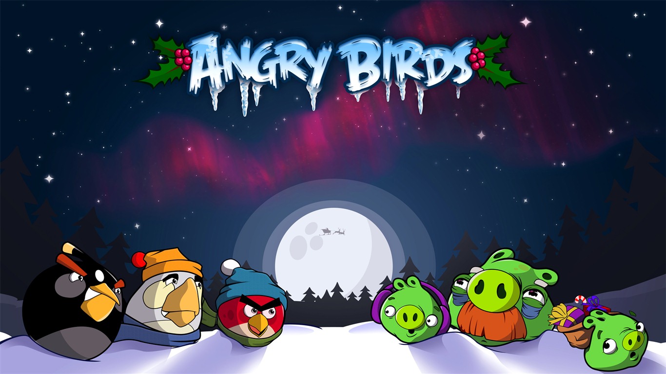 Angry Birds hra na plochu #27 - 1366x768