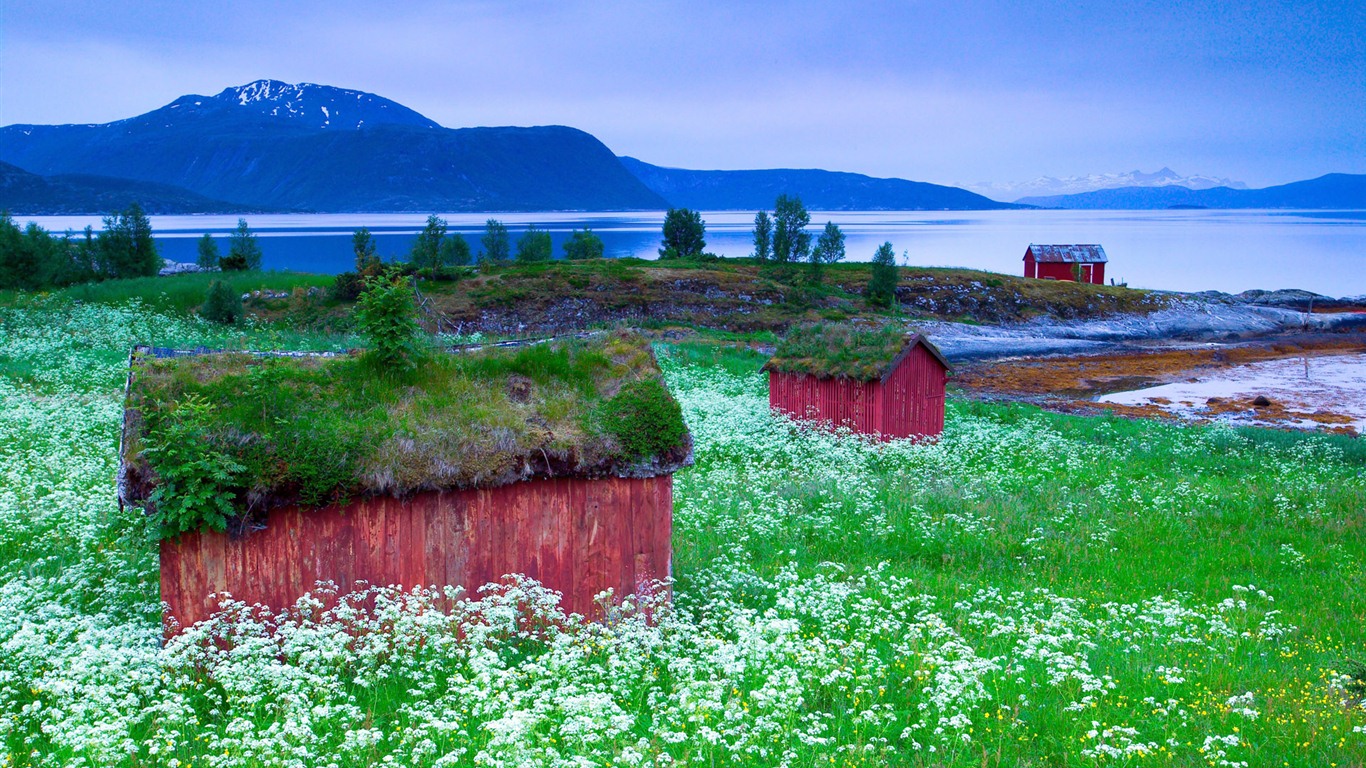 Windows 7 Wallpapers: Nordic Landscapes #3 - 1366x768