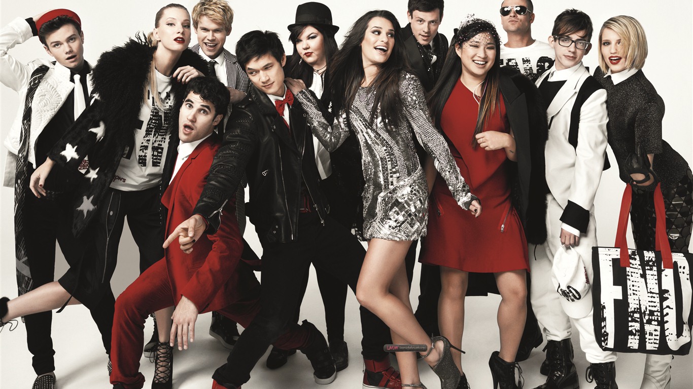 Glee TV Series HD fondos de pantalla #5 - 1366x768