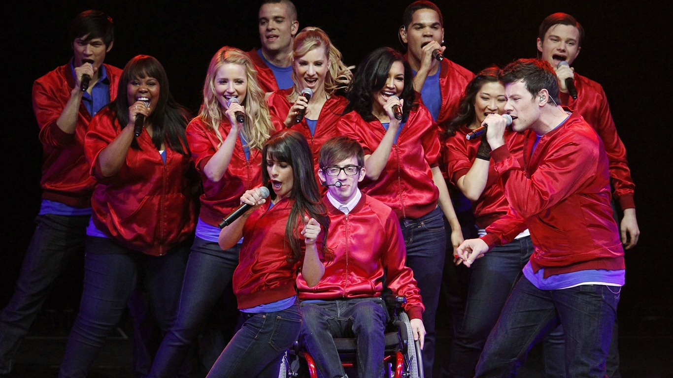 Glee TV Series HD fondos de pantalla #8 - 1366x768