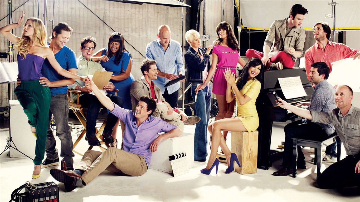 Glee TV Series HD fondos de pantalla #9 - 1366x768