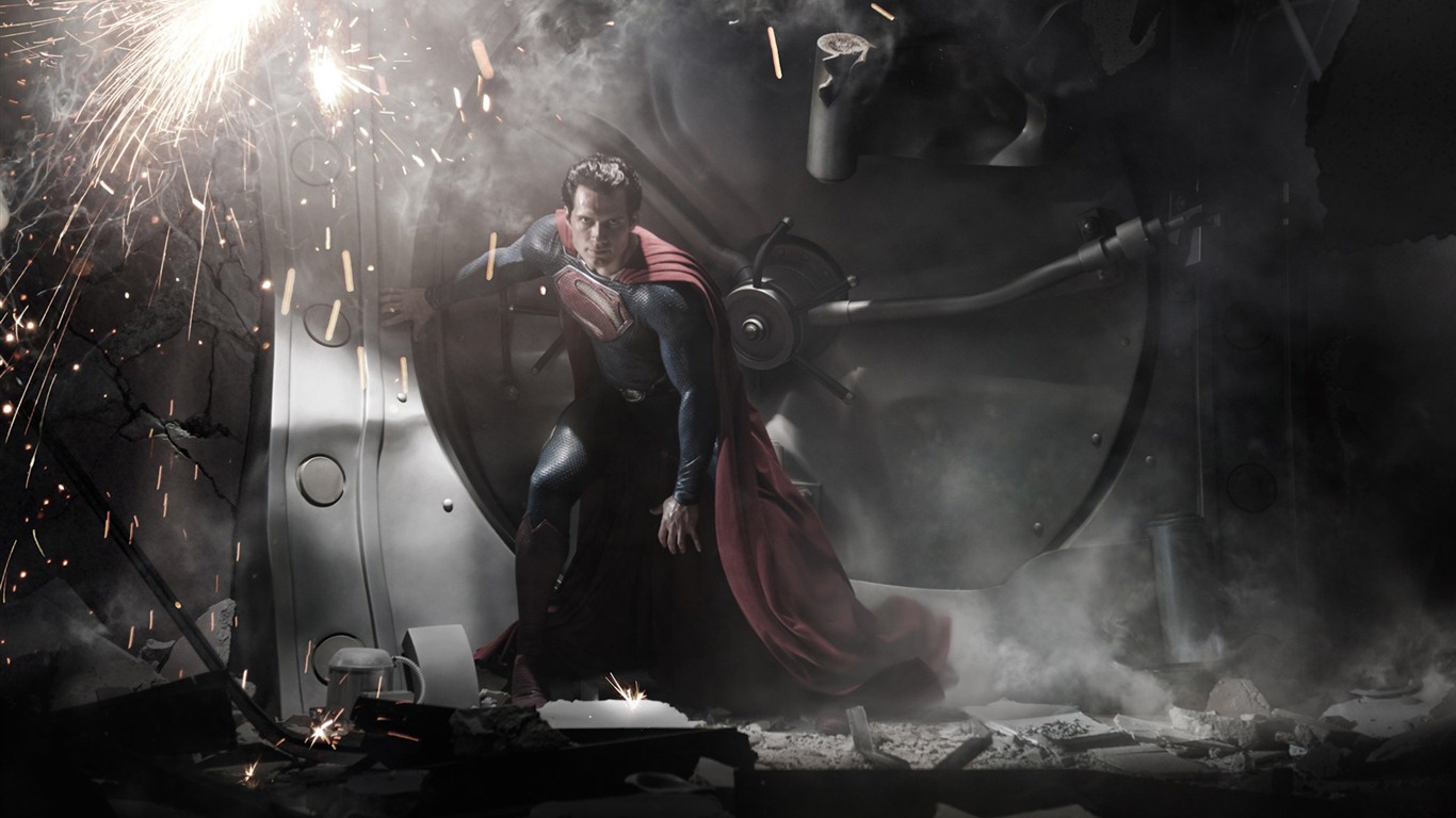 Superman: Man of Steel fondos de pantalla HD #3 - 1366x768