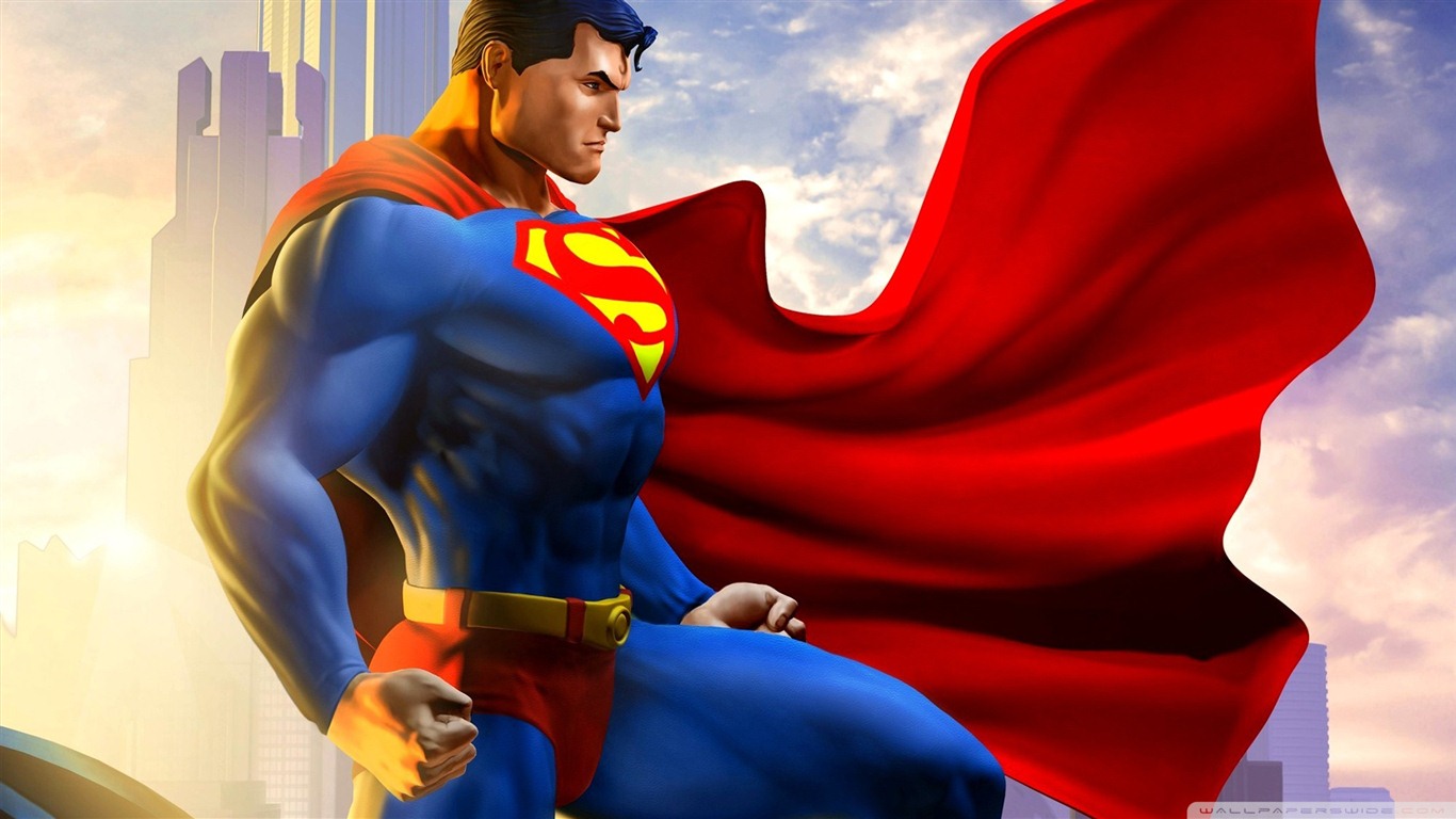 Супермен: Человек из стали обои HD #6 - 1366x768