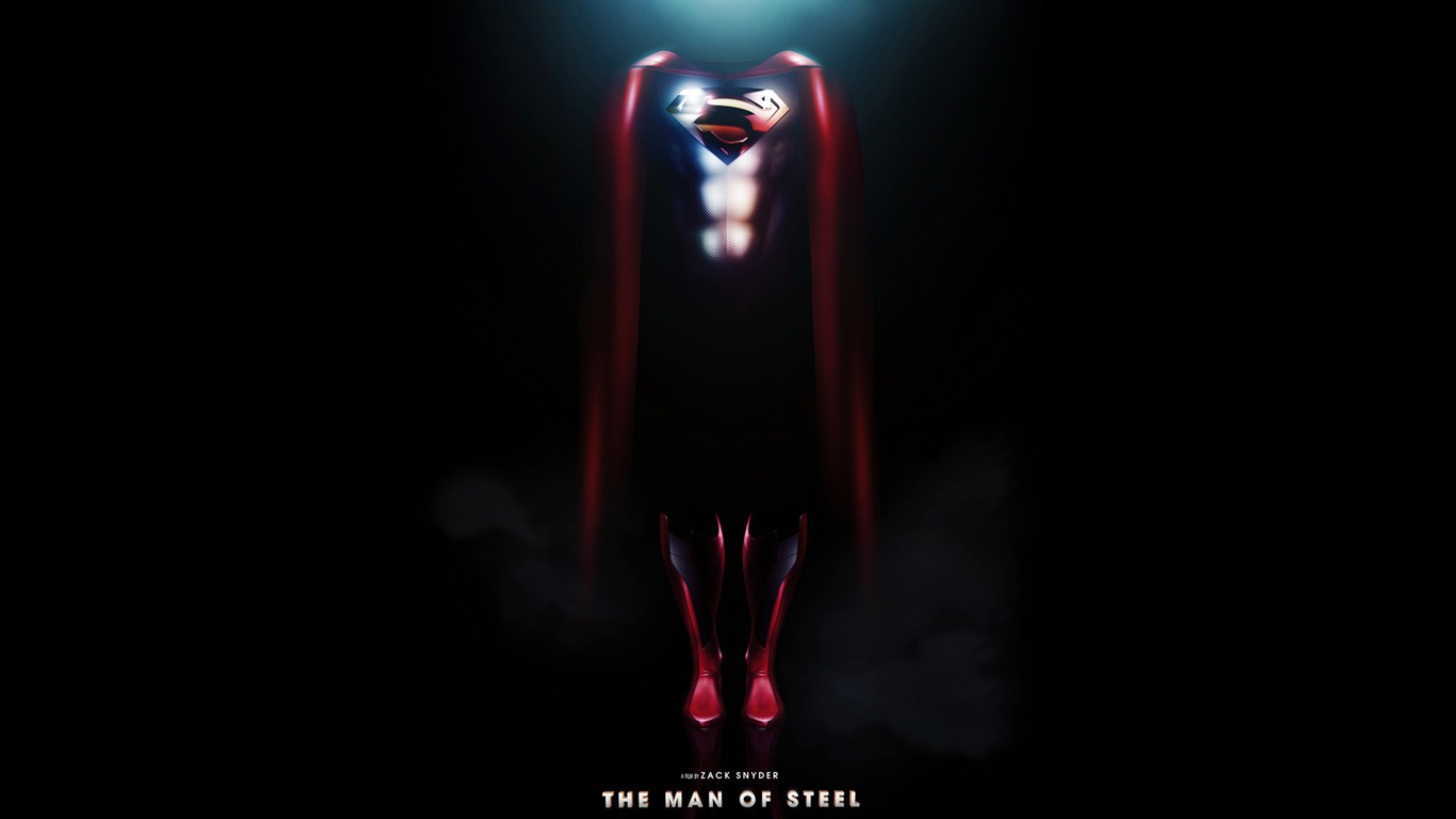 Супермен: Человек из стали обои HD #12 - 1366x768