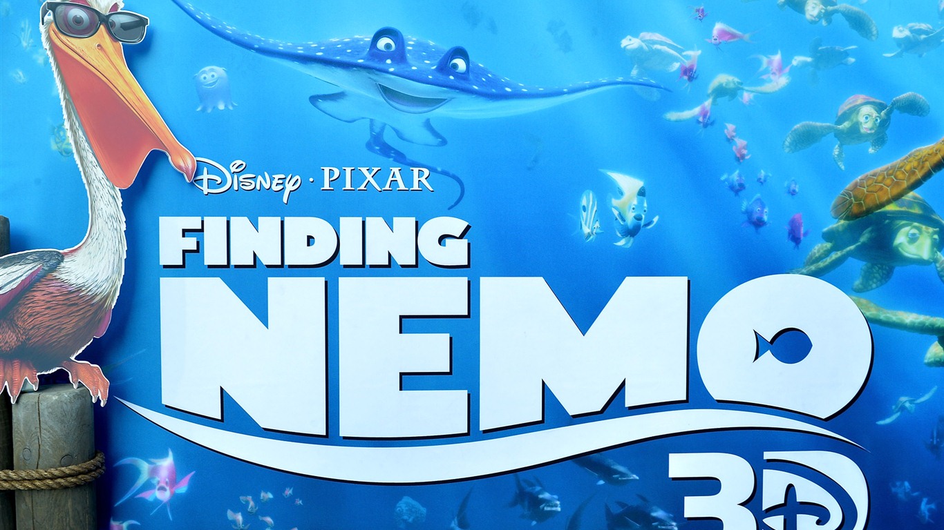 Hledá se Nemo 3D 2012 HD tapety na plochu #2 - 1366x768